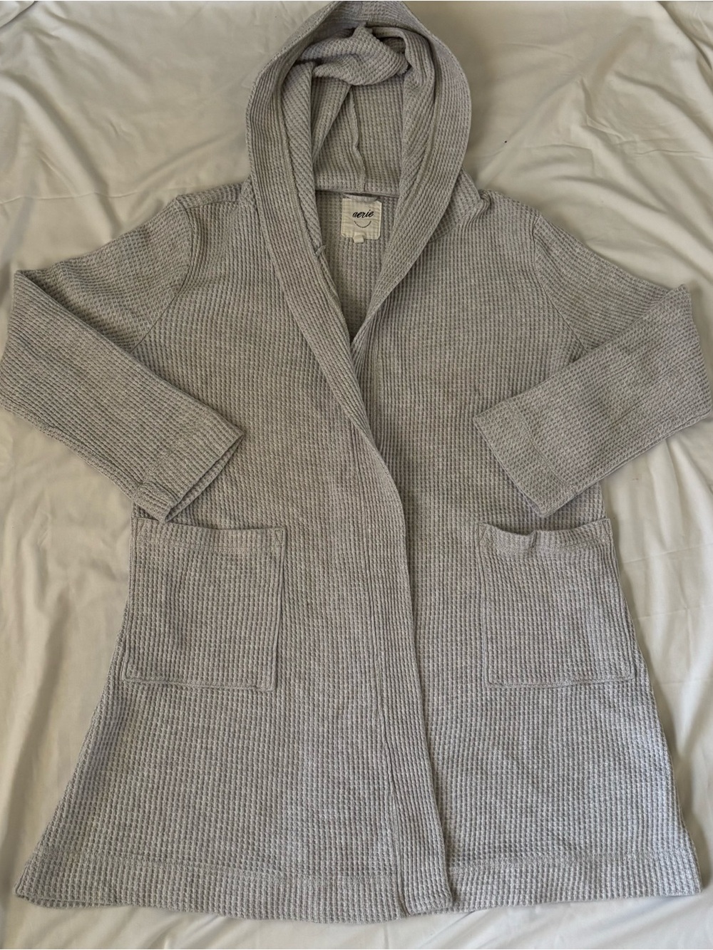 Aerie Waffle-Knit Hooded Robe Soft Comfortable Sleepwear!